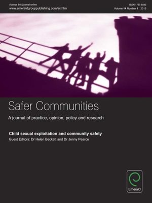 cover image of Safer Communities, Volume 14, Issue 1
